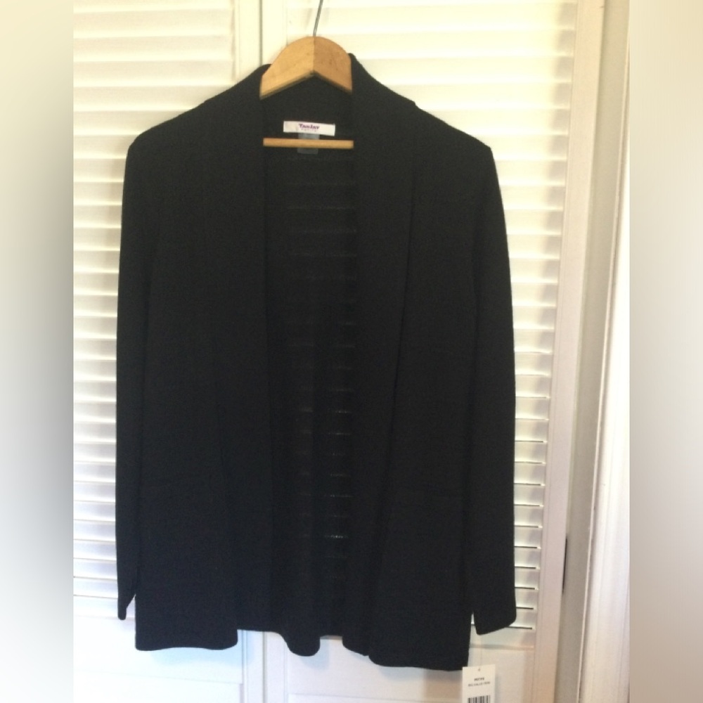 TanJayBlack Cardigan Size Petite M